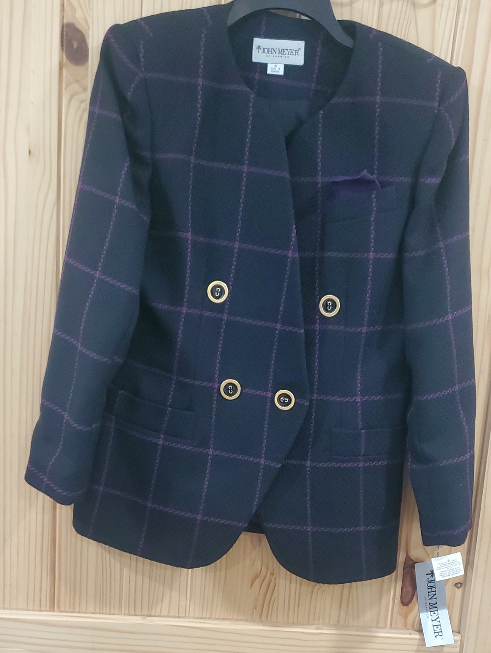 Nwt Vintage John Meyer Of Norwich Suit Jacket
